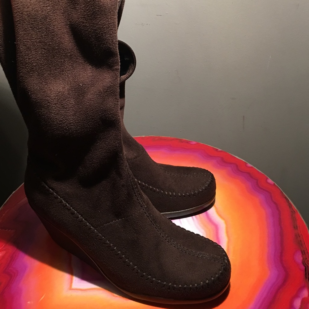Brown Aerosole Boots